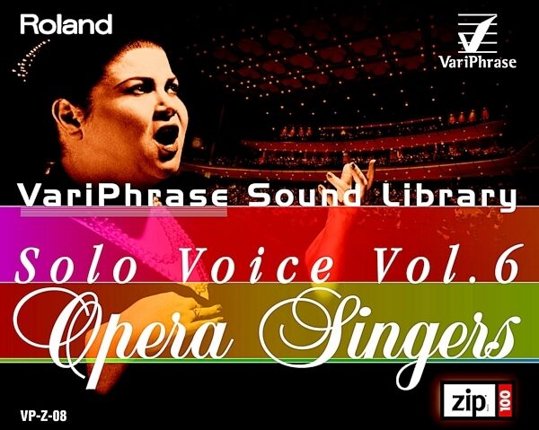 open zoom image for Roland VPZ08 Variphrase Sound Library Opera Singers, Vol.6, Main