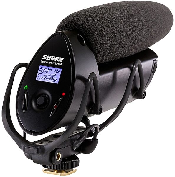 open zoom image for Shure VP83F LensHopper Camera-Mounted Shotgun Microphone with microSD Recorder, New, Main