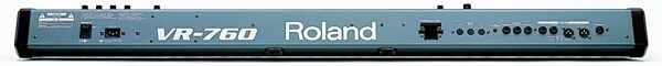 open zoom image for Roland VR760 Combo Performance Keyboard, Rear