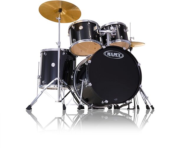 open zoom image for Mapex VR5254TC Voyager Standard 5-Piece Drum Kit, Black