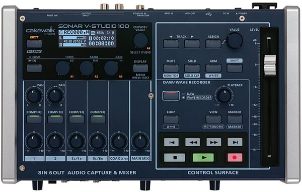 open zoom image for Cakewalk V-Studio 100 Control Surface, Main