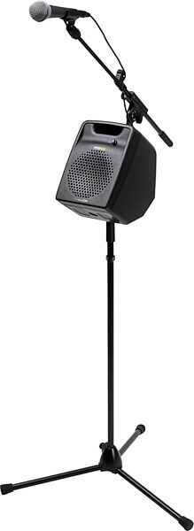 open zoom image for TC Helicon VSM200 VoiceSolo Active Monitor, On Mic Stand