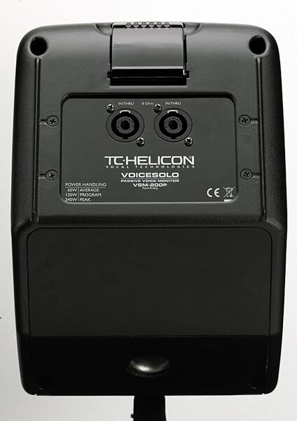 open zoom image for TC Helicon VoiceSolo VSM200P XT Passive Monitor, Rear