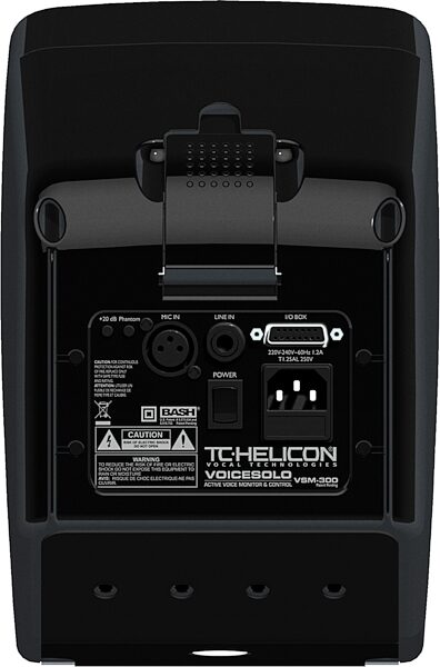 open zoom image for TC Helicon VSM300 VoiceSolo Active Monitor, Rear