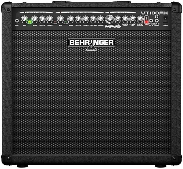 open zoom image for Behringer VT100FX Virtube Guitar Combo Amplifier (100 Watts, 1x12"), Main