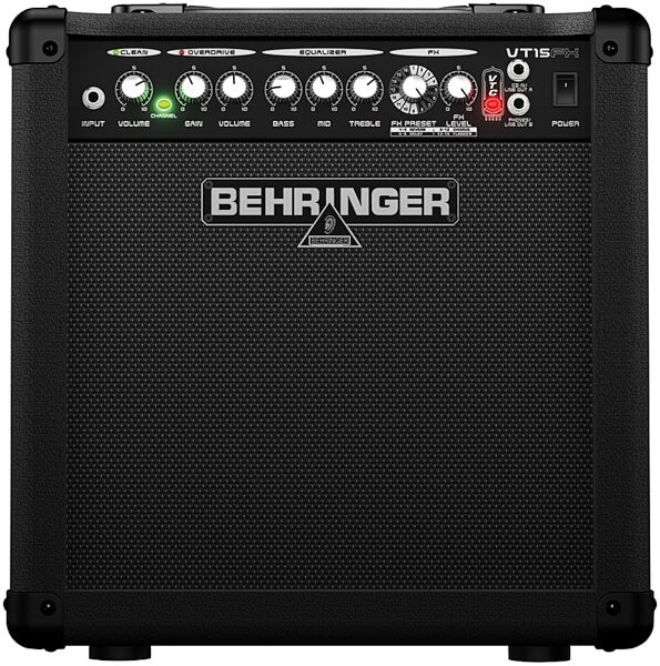 open zoom image for Behringer VT15FX Virtube Guitar Combo Amplifier (15 Watts, 1x8"), Main