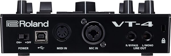 open zoom image for Roland VT-4 Voice Transformer, New, Rear
