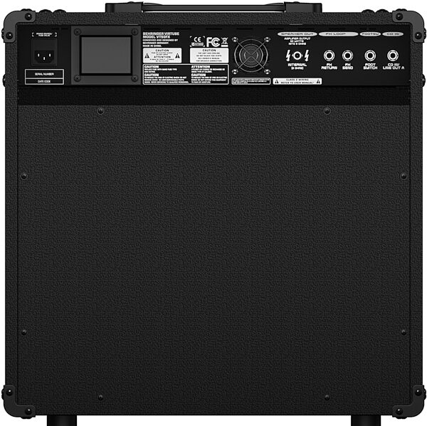 open zoom image for Behringer VT50FX Virtube Guitar Combo Amplifier (50 Watts), Rear