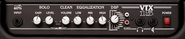 open zoom image for Crate VTX15B Guitar Combo Amplifier (15 Watts, 1x8 in.), Control Panel