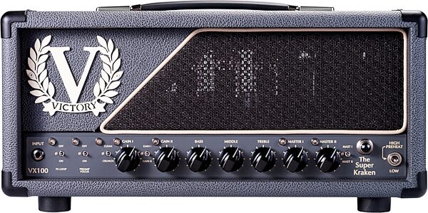 open zoom image for Victory VX100 The Super Kraken Amplifier Head (100 Watts), New, Main