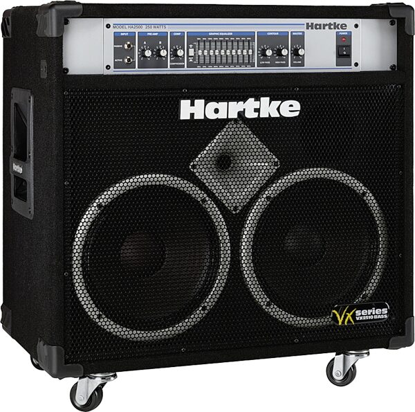 open zoom image for Hartke VX2510 Bass Combo Amplifier (250 Watts, 2x10 in.), Main