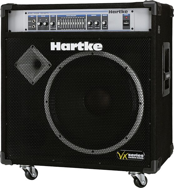 open zoom image for Hartke VX2515 Bass Combo Amplifier (250 Watts, 1x15 in.), Main