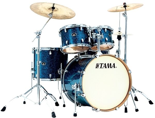 open zoom image for Tama VX52KS Silverstar Acel Driver Drum Shell Kit, 5-Piece, Blue Indigo Sparkle