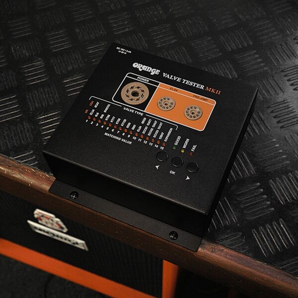 open zoom image for Orange Valve Tester MKII Desk Mounting Bracket, New, Action Position Back