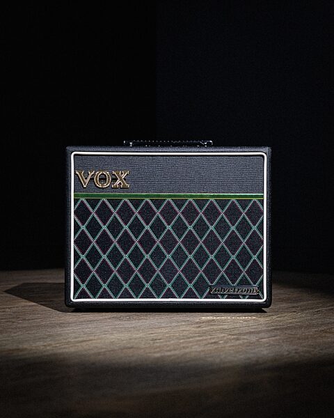 open zoom image for Vox VT20X Modeling Guitar Combo Amplifier (20 Watts, 1x8"), Classic Blue, Action Position Back