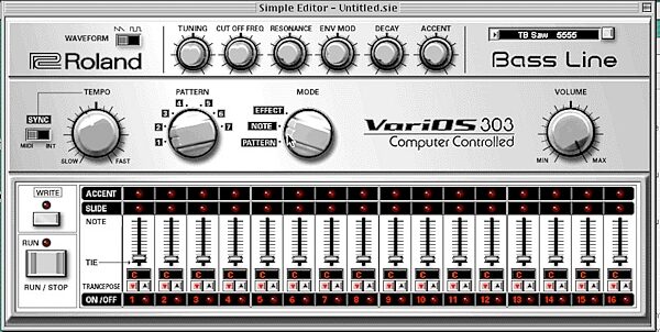 open zoom image for Roland VariOS Open System Module, 303 Step