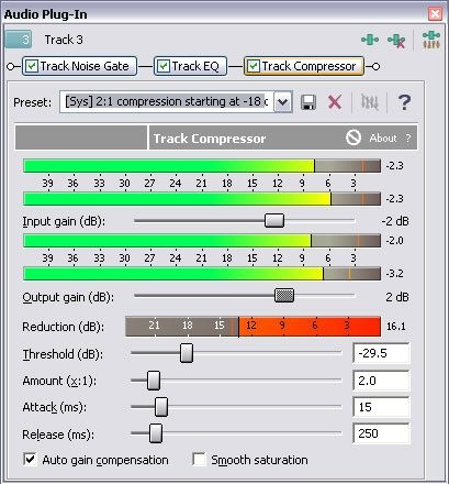 open zoom image for Sony Vegas Digital Video and Audio Software (Windows), Audio Effects