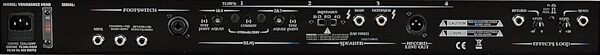 open zoom image for Egnater Vengeance Guitar Amplifier Head, 120 Watts, Rear Panel