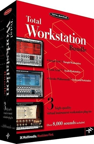open zoom image for IK Multimedia Total Workstation Bundle, Version 1