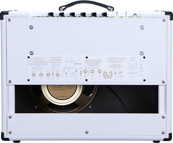 open zoom image for Victory RK50 Richie Kotzen Signature Guitar Combo Amplifier (50 Watts, 1x12"), New, Back