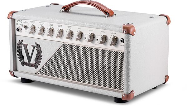 open zoom image for Victory V40H Deluxe Amplifier Head (42 Watts), New, Angle