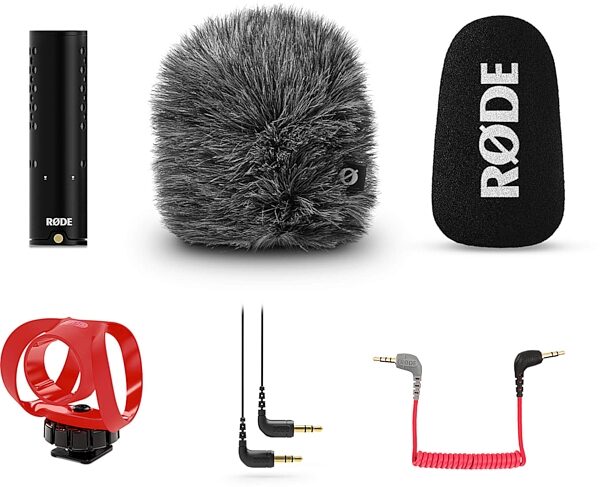open zoom image for Rode VideoMicro II On-Camera Shotgun Microphone, New, Package Contents