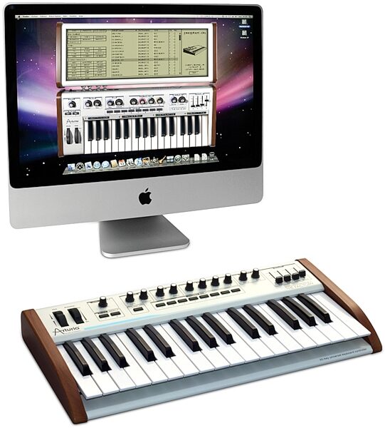 open zoom image for Arturia Analog Experience The Factory USB MIDI Keyboard Controller (32-Key), In Use