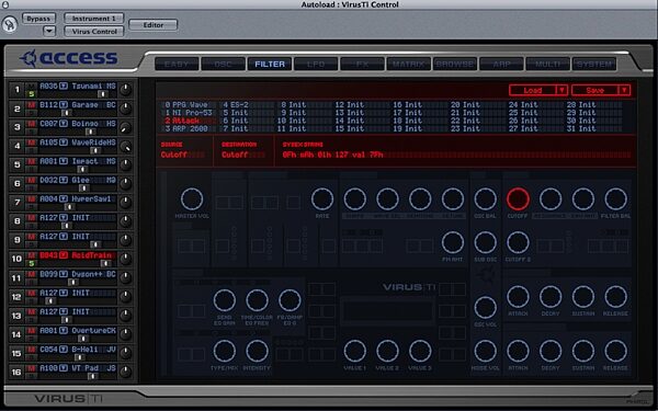 open zoom image for Access Virus TI Desktop Integrated Modeling Synth, Remote Control