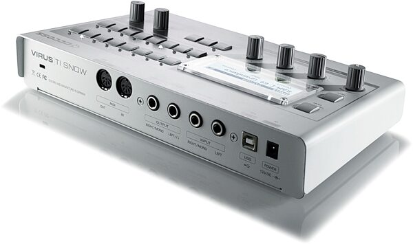 open zoom image for Access Virus TI Snow Virtual Analog Desktop Synth, Rear