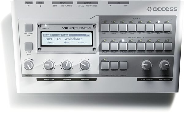 open zoom image for Access Virus TI Snow Virtual Analog Desktop Synth, Main