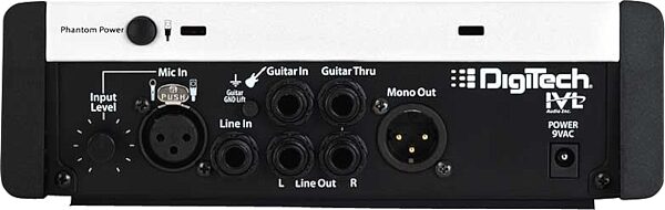 open zoom image for DigiTech Vocalist Live 2 Vocal Harmony Processor, Rear