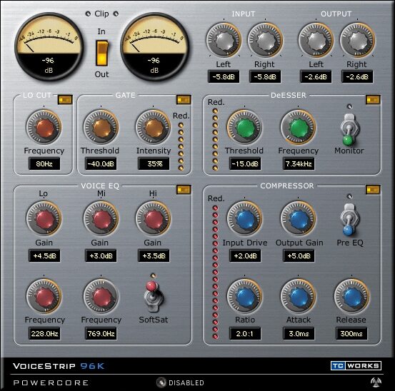open zoom image for TC Electronic PowerCore Element DSP Card (Macintosh and Windows), VoiceStrip