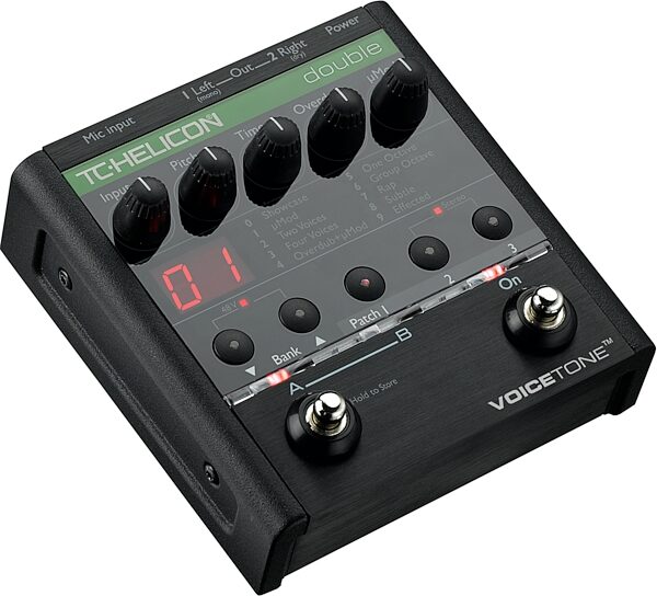 open zoom image for TC-Helicon VoiceTone Double Vocal Effects Pedal, Alternate View