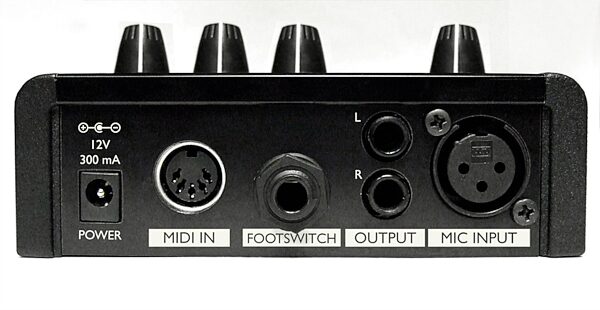 open zoom image for TC-Helicon VoiceTone Harmony-M Vocal and Keyboard Effects Pedal, Rear