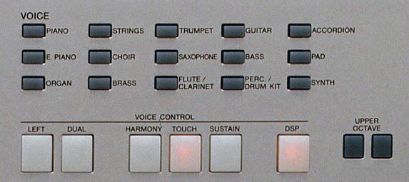 open zoom image for Yamaha PSRS500 61-Key Arranger Workstation Keyboard, Voice Detail