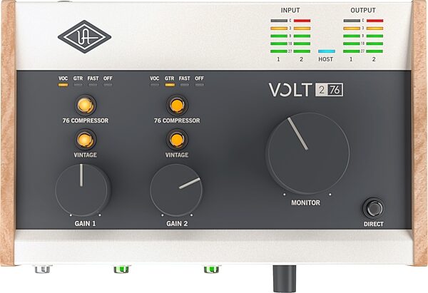 open zoom image for Universal Audio Volt 276 USB Audio Interface, New, Action Position Back