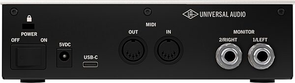 open zoom image for Universal Audio Volt 2 USB Audio Interface, New, Back