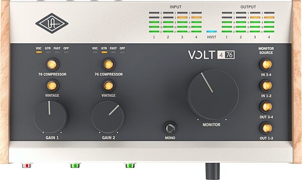 open zoom image for Universal Audio Volt 476 USB Audio Interface, New, Action Position Back