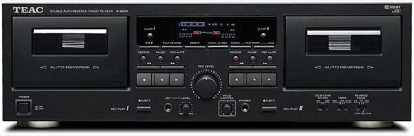 open zoom image for TEAC W890RB Dual Auto-Reverse Cassette Player, Main