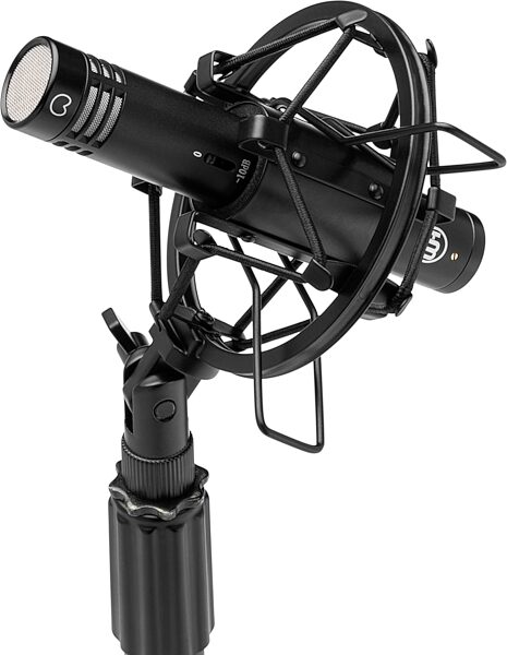 open zoom image for Warm Audio WA-84 Small-Diaphragm Condenser Microphone, Single Microphone, Black, Detail Front