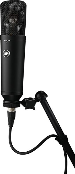 open zoom image for Warm Audio WA-87 R2 Large-Diaphragm Condenser Microphone, Black, Detail Front