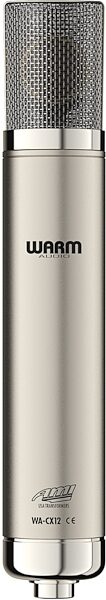 open zoom image for Warm Audio WA-CX12 Tube Condenser Microphone, Single Microphone, Action Position Back