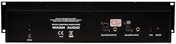 open zoom image for Warm Audio WA76 Limiting Amplifier Discrete Compressor, Rear