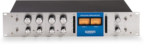 open zoom image for Warm Audio WA76-A2 Two-Channel Discrete FET Compressor, New, Action Position Back