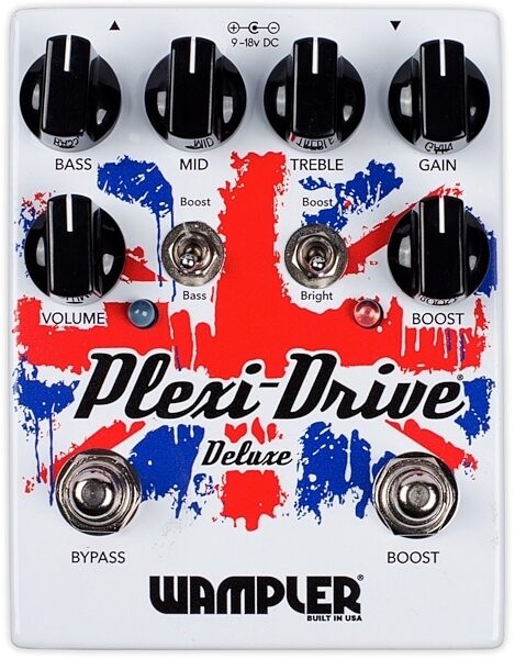 open zoom image for Wampler Plexi-Drive Deluxe Effects Pedal, New, Main
