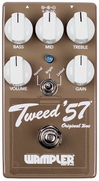 open zoom image for Wampler Tweed '57 Overdrive Pedal, Main