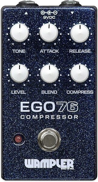 open zoom image for Wampler EGO 76 Compressor Pedal, New, Action Position Back
