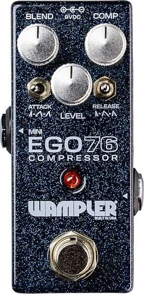 open zoom image for Wampler Mini Ego 76 Compressor Pedal, New, Action Position Back