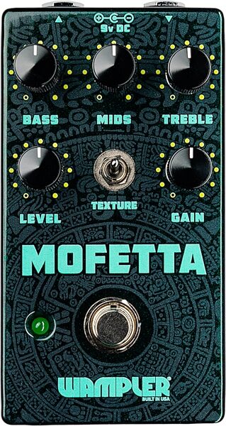 open zoom image for Wampler Mofetta Overdrive and Distortion Pedal, New, Action Position Back
