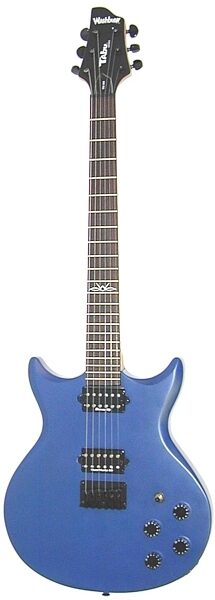 open zoom image for Washburn TB100 Tabu Electric Guitar, Metallic Blue